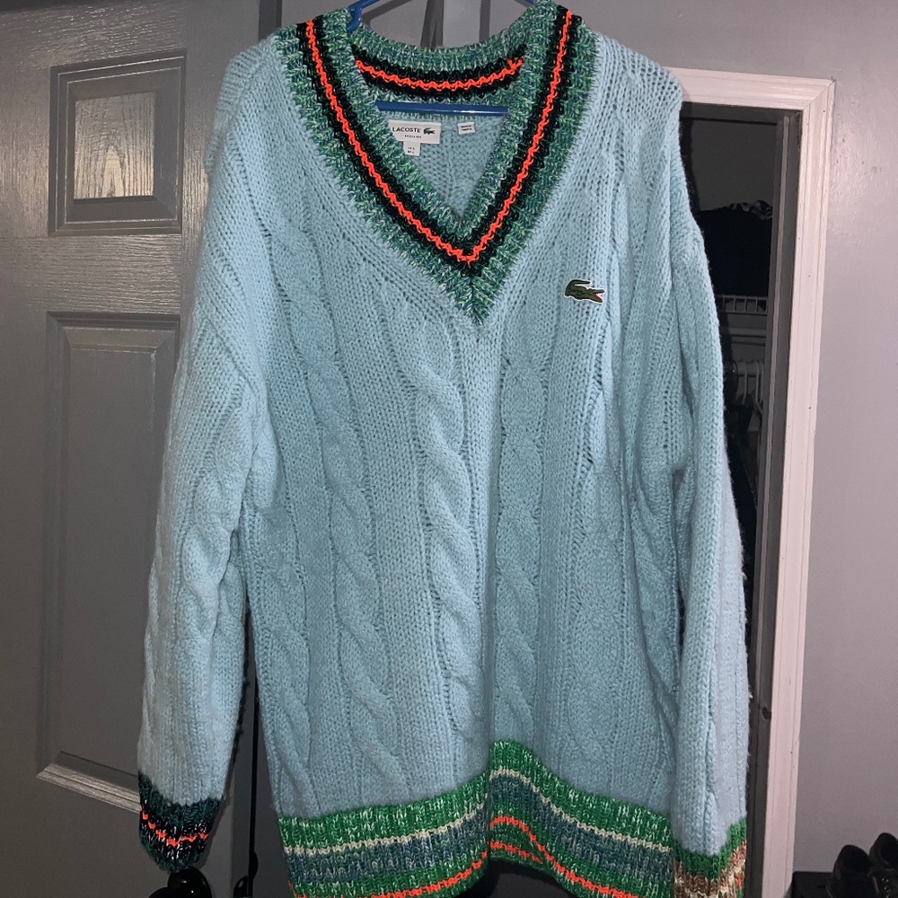 Wool blend Lacoste unisex sweater